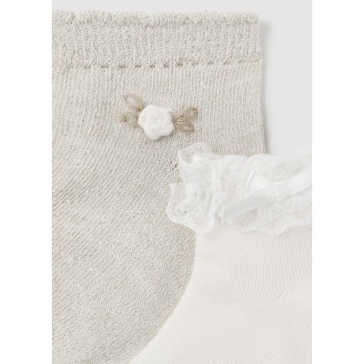 Mayoral - Set 2 calzini eleganti