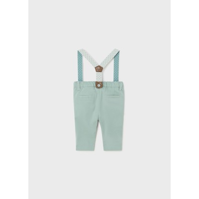 Mayoral - Pantalone lungo bretelle