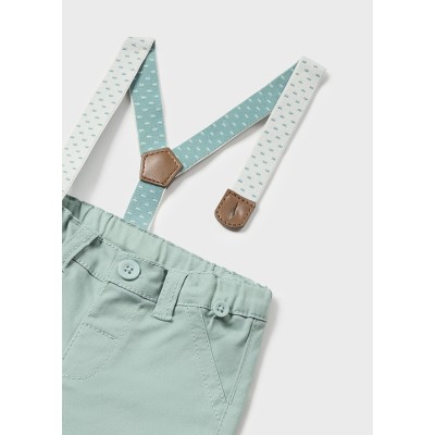 Mayoral - Pantalone lungo bretelle