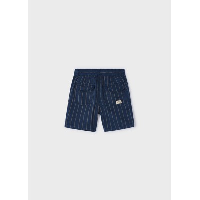 Mayoral - Bermuda lino righe