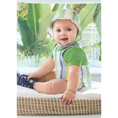 Mayoral - Completo salopette e cappello