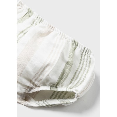 Mayoral - Vestito righe lino