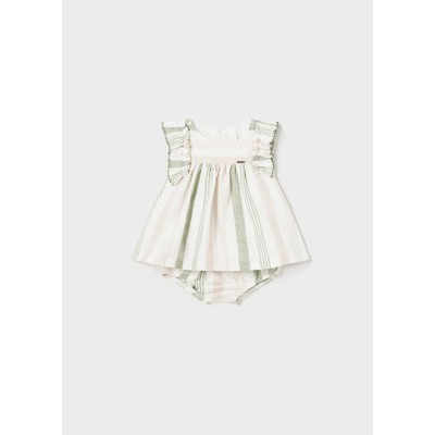 Mayoral - Vestito righe lino