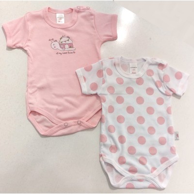 Coppia di body mezza manica Noibel