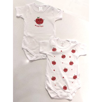 Coppia di body mezza manica Noibel