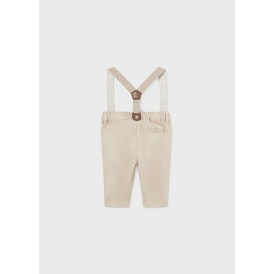 Mayoral - Pantalone lungo bretelle