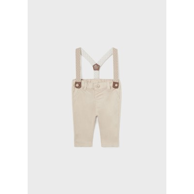 Mayoral - Pantalone lungo bretelle