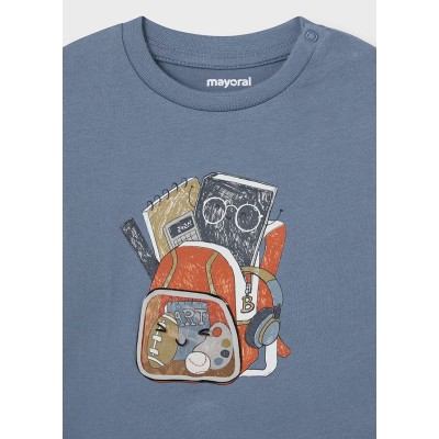 Mayoral - Maglietta manica lunga play zaino