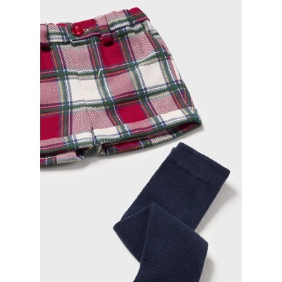 Mayoral - Completo pantalone corto calze