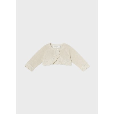 Mayoral - Cardigan corto maglia basico