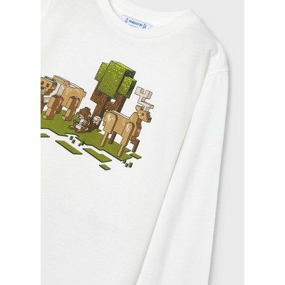 Mayoral - Maglietta manica lunga "nature"