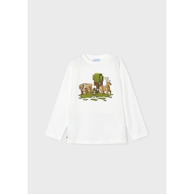 Mayoral - Maglietta manica lunga "nature"