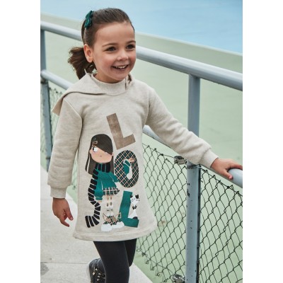 Mayoral - Vestito cappuccio