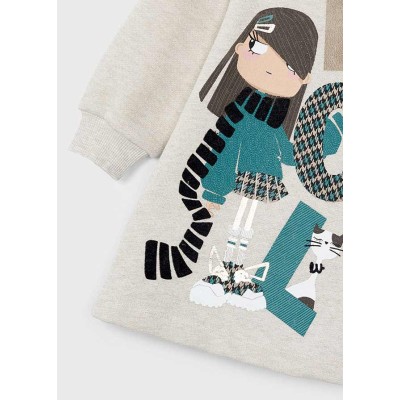 Mayoral - Vestito cappuccio