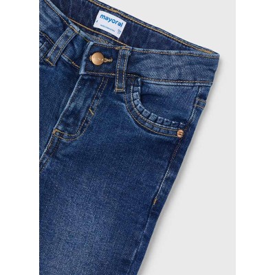 Mayoral - Pantalone sigaretta jeans basic