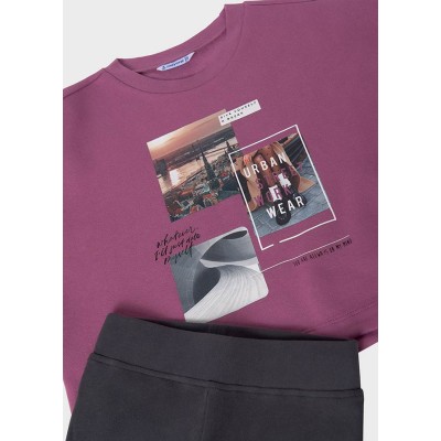 Mayoral - Completo  leggings costine