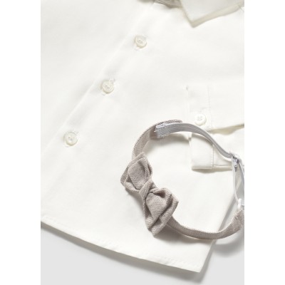 Mayoral - Camicia manica lunga papillon