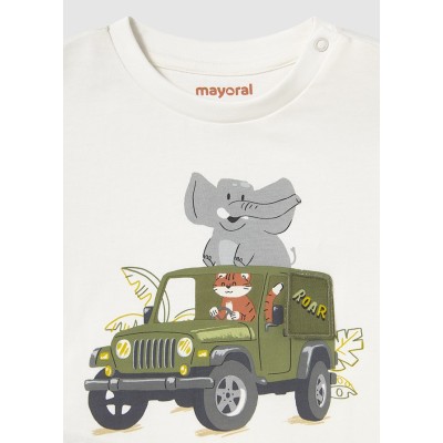 Mayoral - Maglietta manica corta macchina