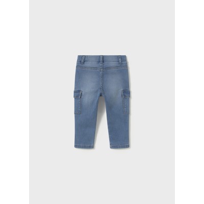 Mayoral - Pantalone denim cargo