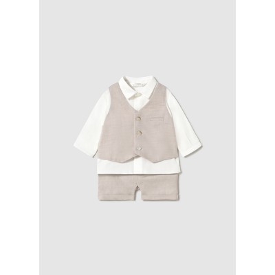 Mayoral - Completo  pantalone corto gilet