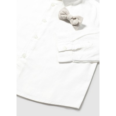 Mayoral - Camicia manica lunga elegante papillon