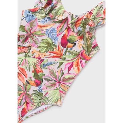 Mayoral - Costume stampa volant