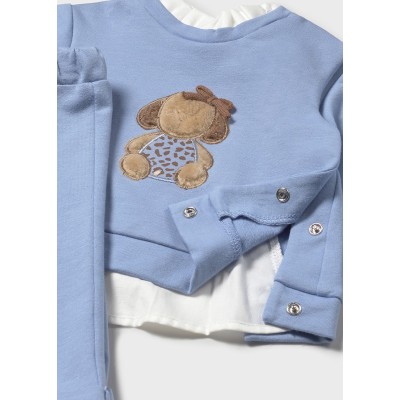 Mayoral - Completo pantalone felpa