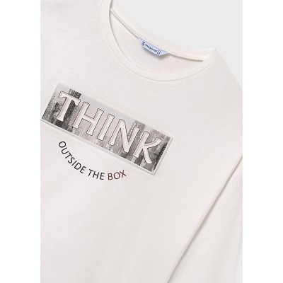 Mayoral - Shirt   manica lunga grafica