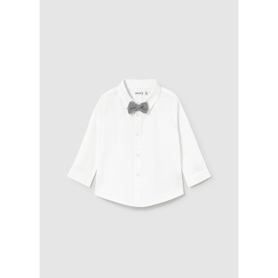 Mayoral - Camicia manica lunga elegante papillon