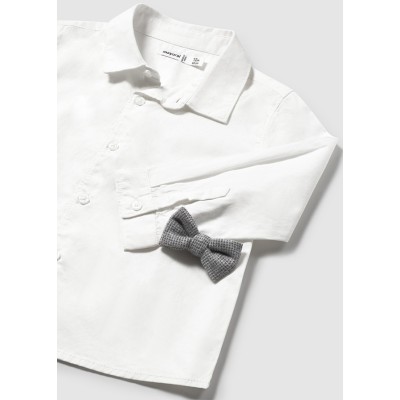 Mayoral - Camicia manica lunga elegante papillon