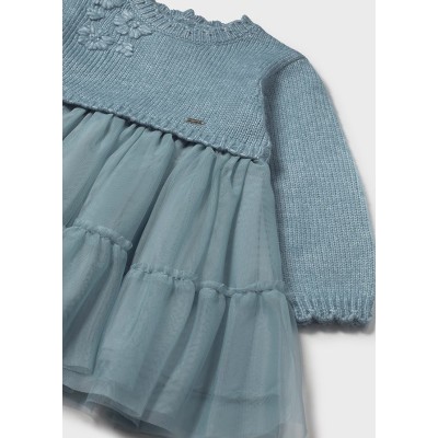 Mayoral - Vestito combinato tricot