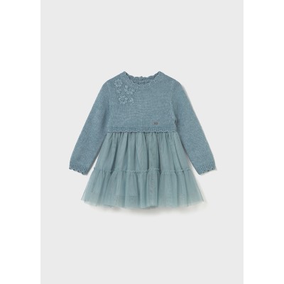 Mayoral - Vestito combinato tricot