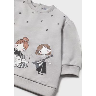 Mayoral - Vestito felpa grafica