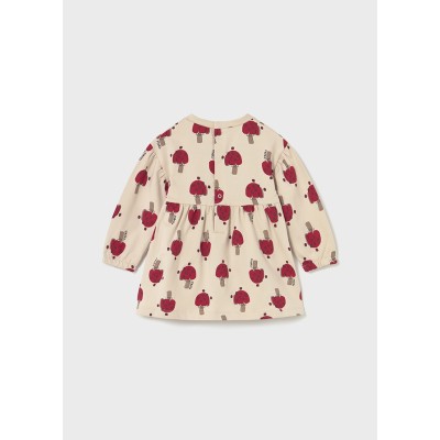 Mayoral - Vestito felpa stampa