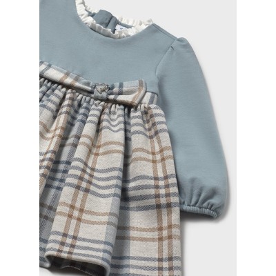 Mayoral - Vestito quadri coordinato