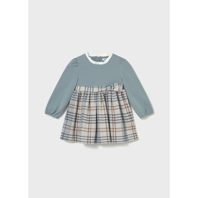 Mayoral - Vestito quadri coordinato