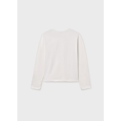 Mayoral - Maglietta manica lunga ricami