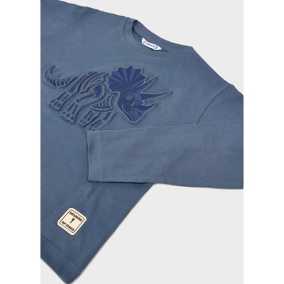 Mayoral - Maglietta manica lunga embossed