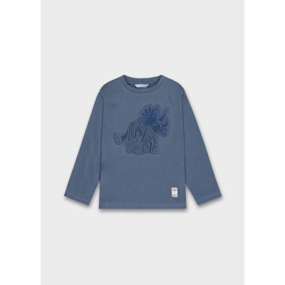 Mayoral - Maglietta manica lunga embossed