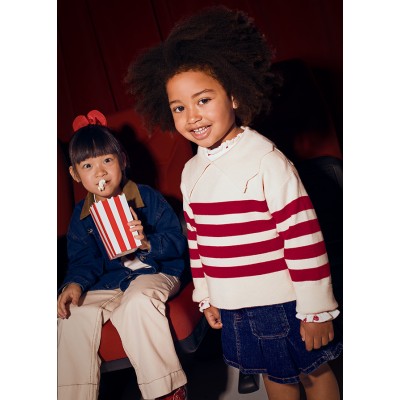 Mayoral - Maglione righe collo