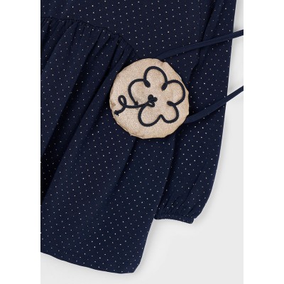 Mayoral - Vestito felpa borsa