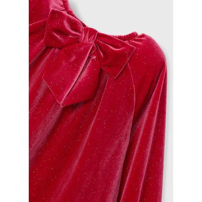 Mayoral - Vestito velluto luminoso