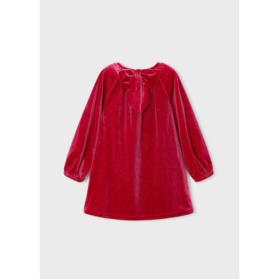 Mayoral - Vestito velluto luminoso