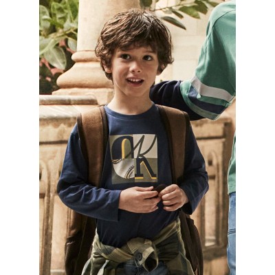 Mayoral - Maglietta manica lunga semibasica