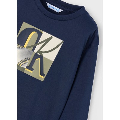 Mayoral - Maglietta manica lunga semibasica