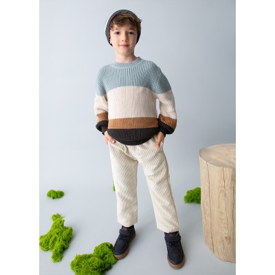 Mayoral - Pantalone jogger costine