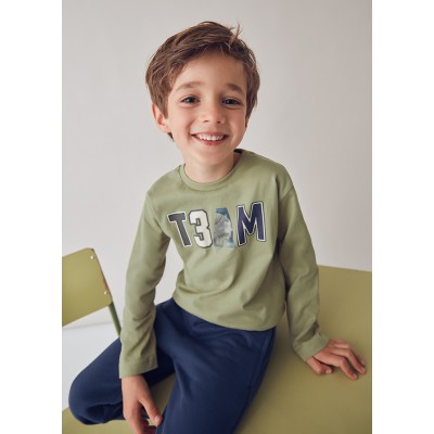 Mayoral - Maglietta manica lunga lenticular print