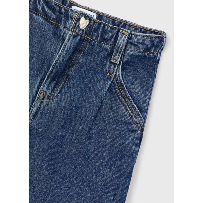 Mayoral - Pantalone denim wide leg