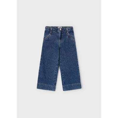 Mayoral - Pantalone denim wide leg