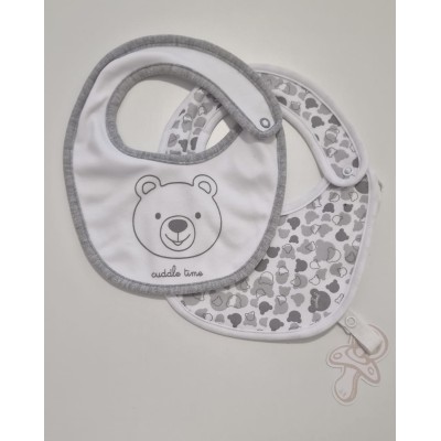 Coppia bavette orsetto Noibel